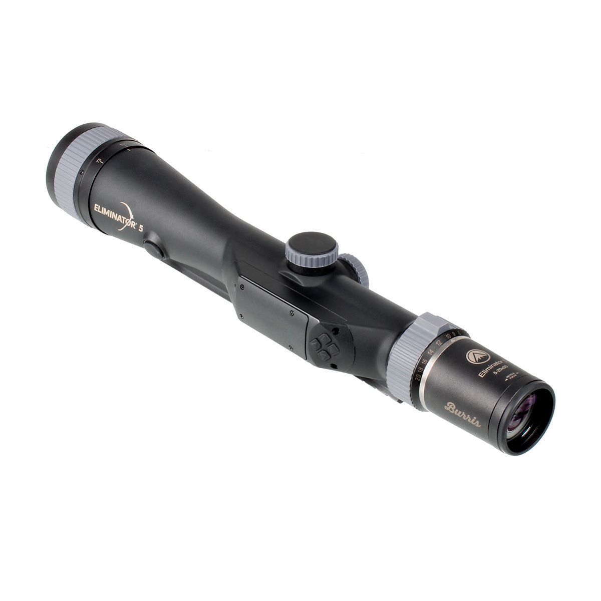 Luneta Burris Eliminator V Laser Scope 5-20x50 – Precisão Extrema com Telêmetro Integrado