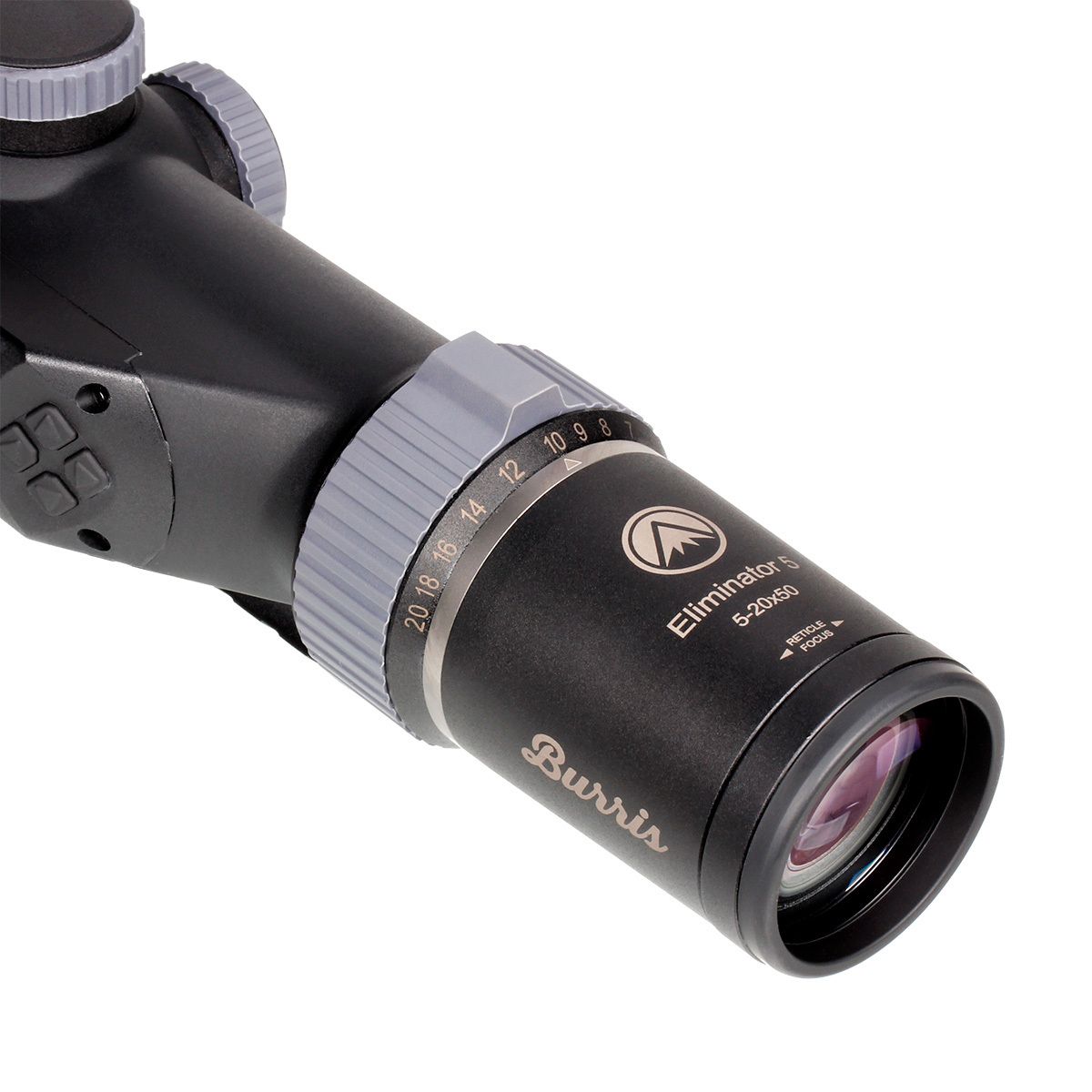 Luneta Burris Eliminator V Laser Scope 5-20x50 – Precisão Extrema com Telêmetro Integrado