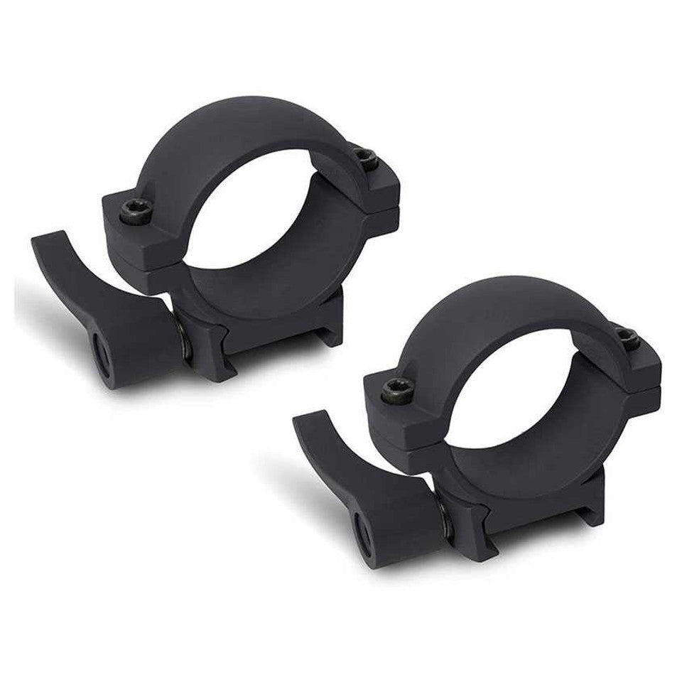 Anéis Monstrum 30mm Quick Release Picatinny/Weaver HIGH – Fixação Rápida e Confiável