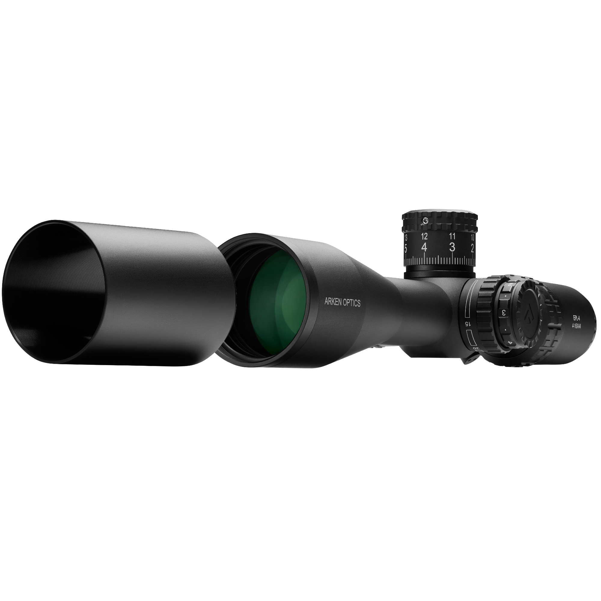 Luneta Arken EPL4 4-16x44 FFP Iluminada VHR - Precisão e Performance de Elite