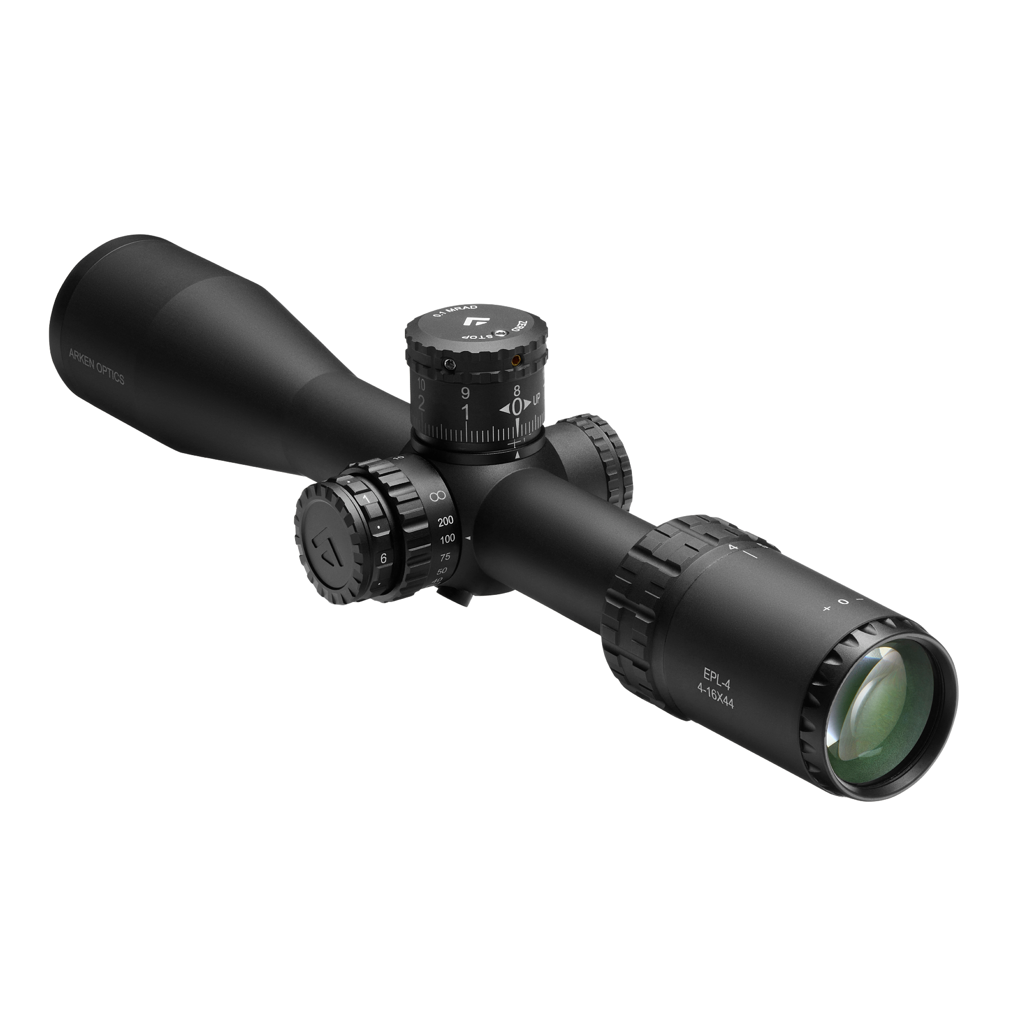 Luneta Arken EPL4 4-16x44 FFP Iluminada VHR - Precisão e Performance de Elite