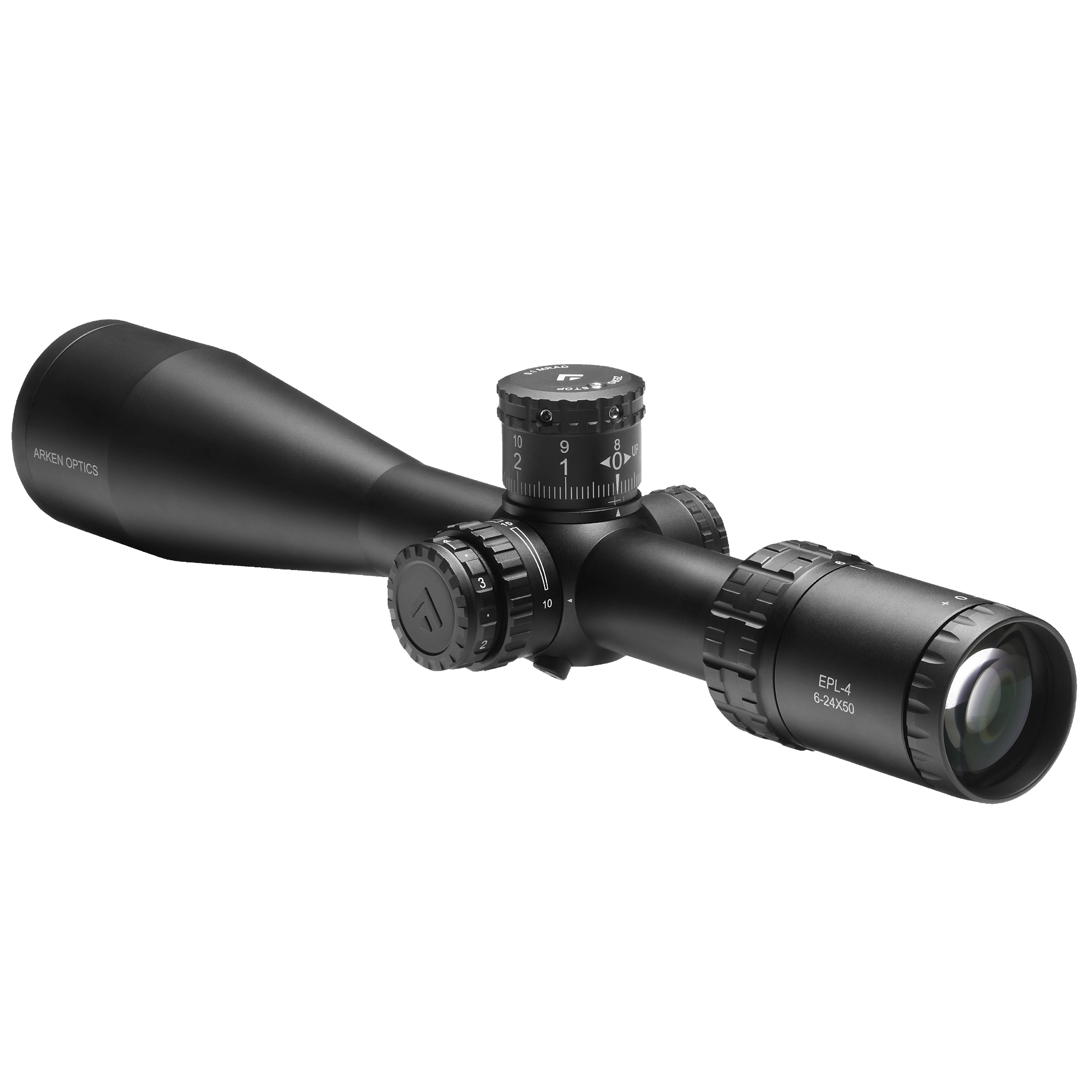 Luneta Arken Optics EPL-4 6-24x50 FFP – Precisão e Clareza para Tiros de Longa Distância!