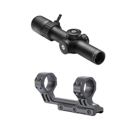 LPVO Arken EP-8 1-8x28 FFP com cantilever Deadlock Series 2