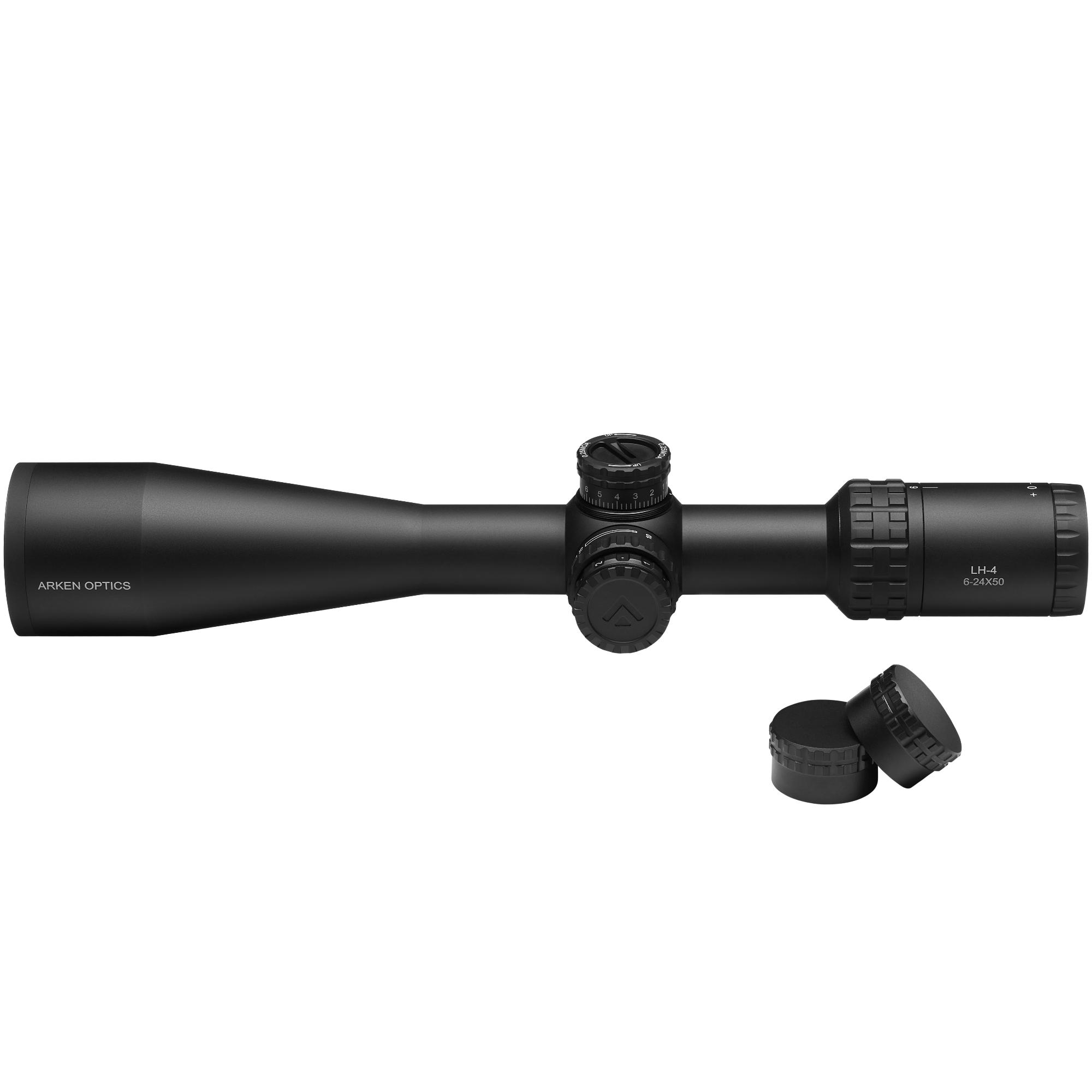 Luneta Arken Optics LH-4 6-24x50 FFP – Precisão Leve e Compacta para Caçadores e Atiradores!