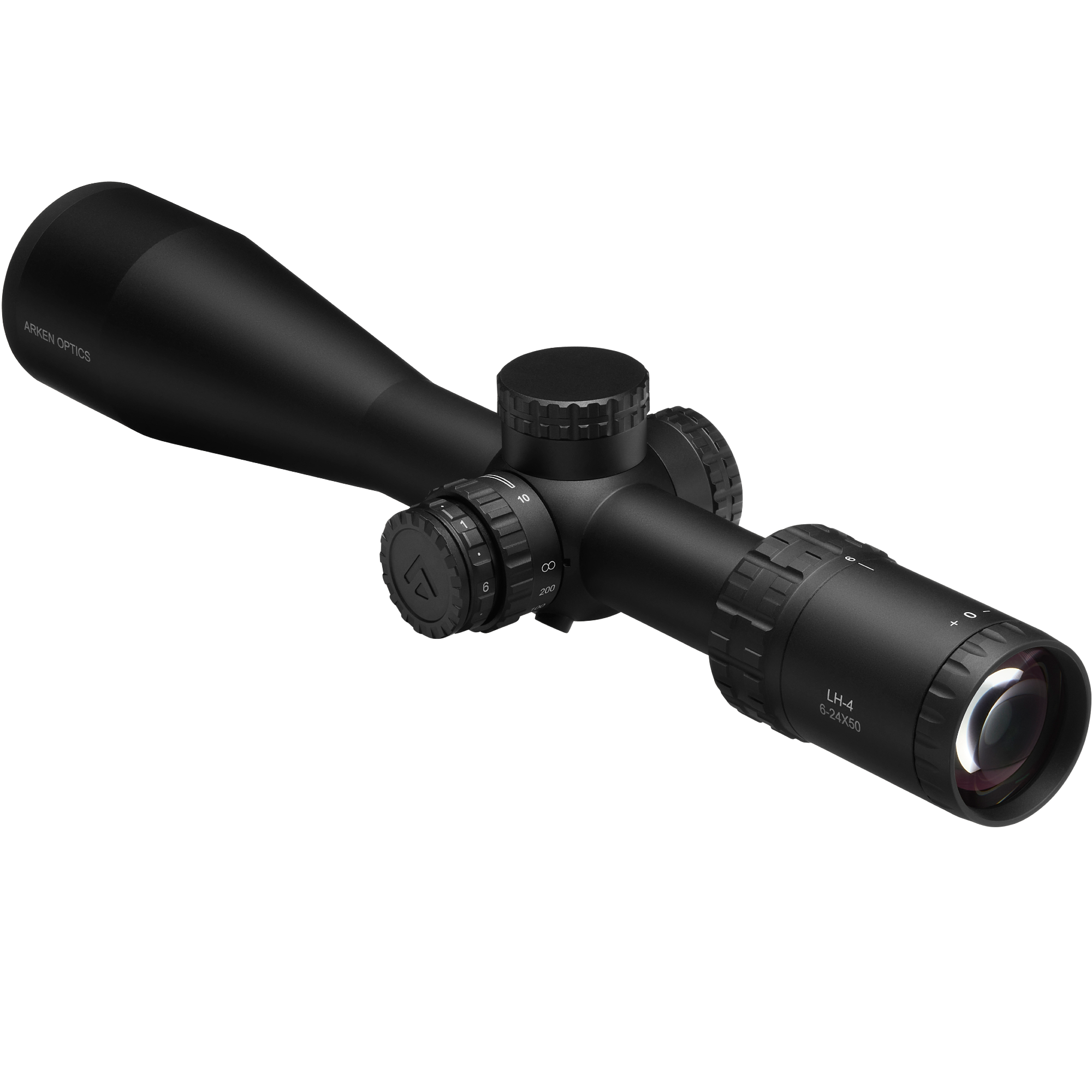 Luneta Arken Optics LH-4 6-24x50 FFP – Precisão Leve e Compacta para Caçadores e Atiradores!