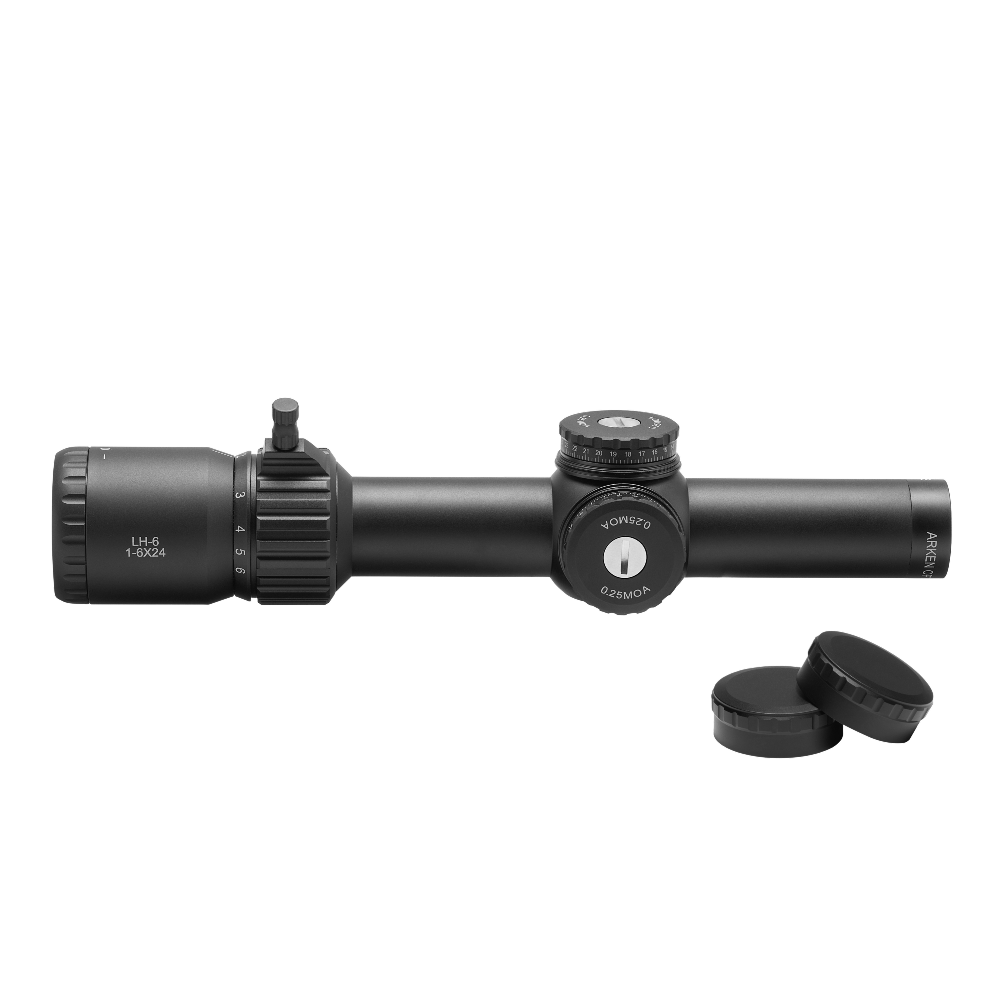 LPVO Arken Optics LH-6 1-6x24 SFP – LPVO Compacto com Retículo Avançado!