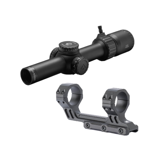 Arken Optics LH-6 1-6x24 SFP com cantilever — LPVO leve, brilhante e imbatível no custo-benefício