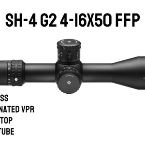 Luneta Arken Optics SH-4 Gen 2 4-16x50 FFP – Performance e Precisão Imbatíveis!
