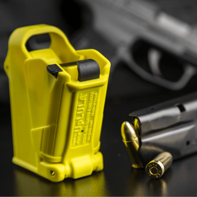 Maglula UpLULA Universal Pistol Magazine Loader Lemon – Carregue Rápido, Treine Mais