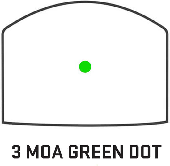 Sig Sauer ROMEO-RS Compact Open 3 MOA Green Dot Reflex Sight