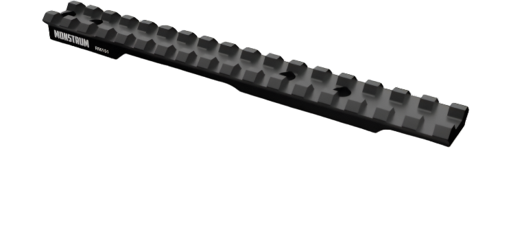 Trilho Monstrum Picatinny para Remington 700 Short Action | Compatível com CBC Ranger