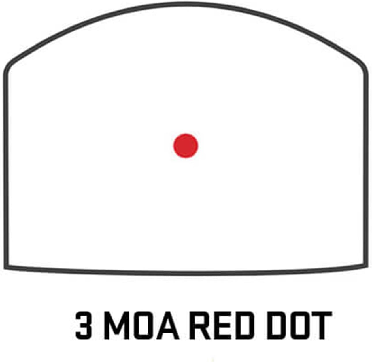 SIG SAUER ROMEO-RS Compact Open 3 MOA Red Dot Reflex Sight – Leve, Rápido e Extremamente Preciso