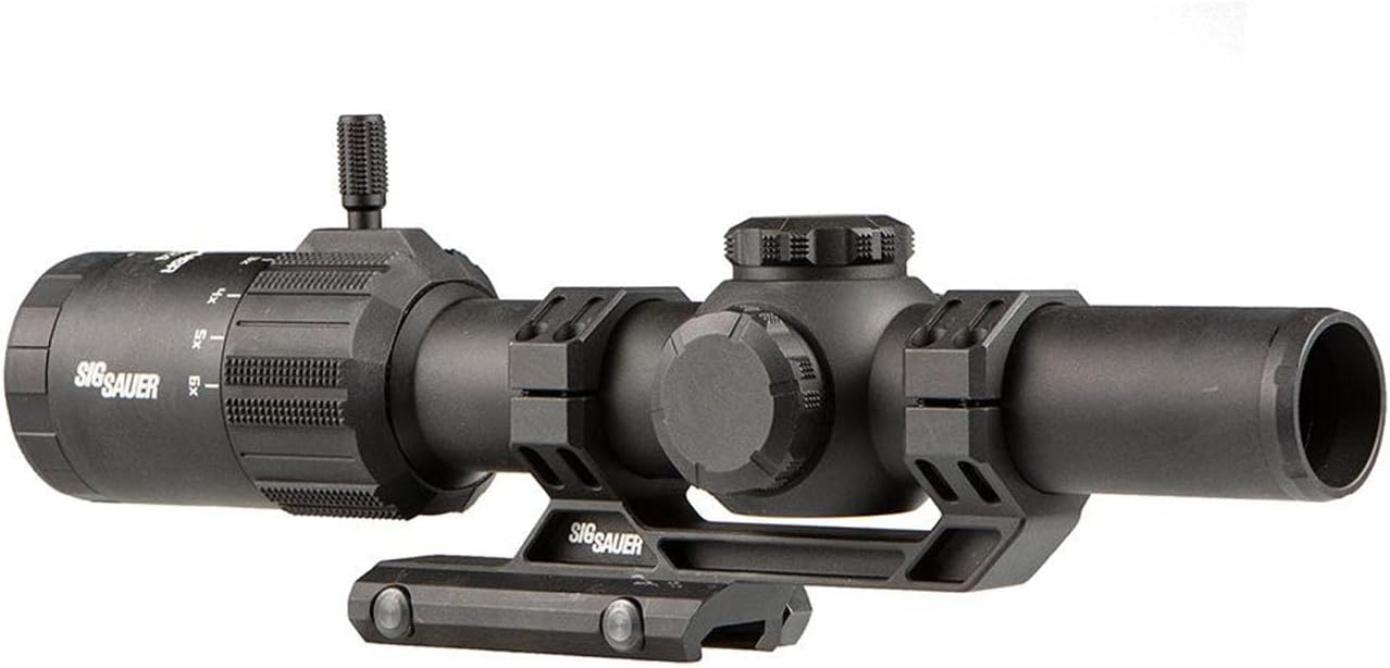 LPVO SIG SAUER TANGO-MSR FFP 1-6x24mm BDC6 | Retículo Real em Todas as Ampliações + Mount Incluso