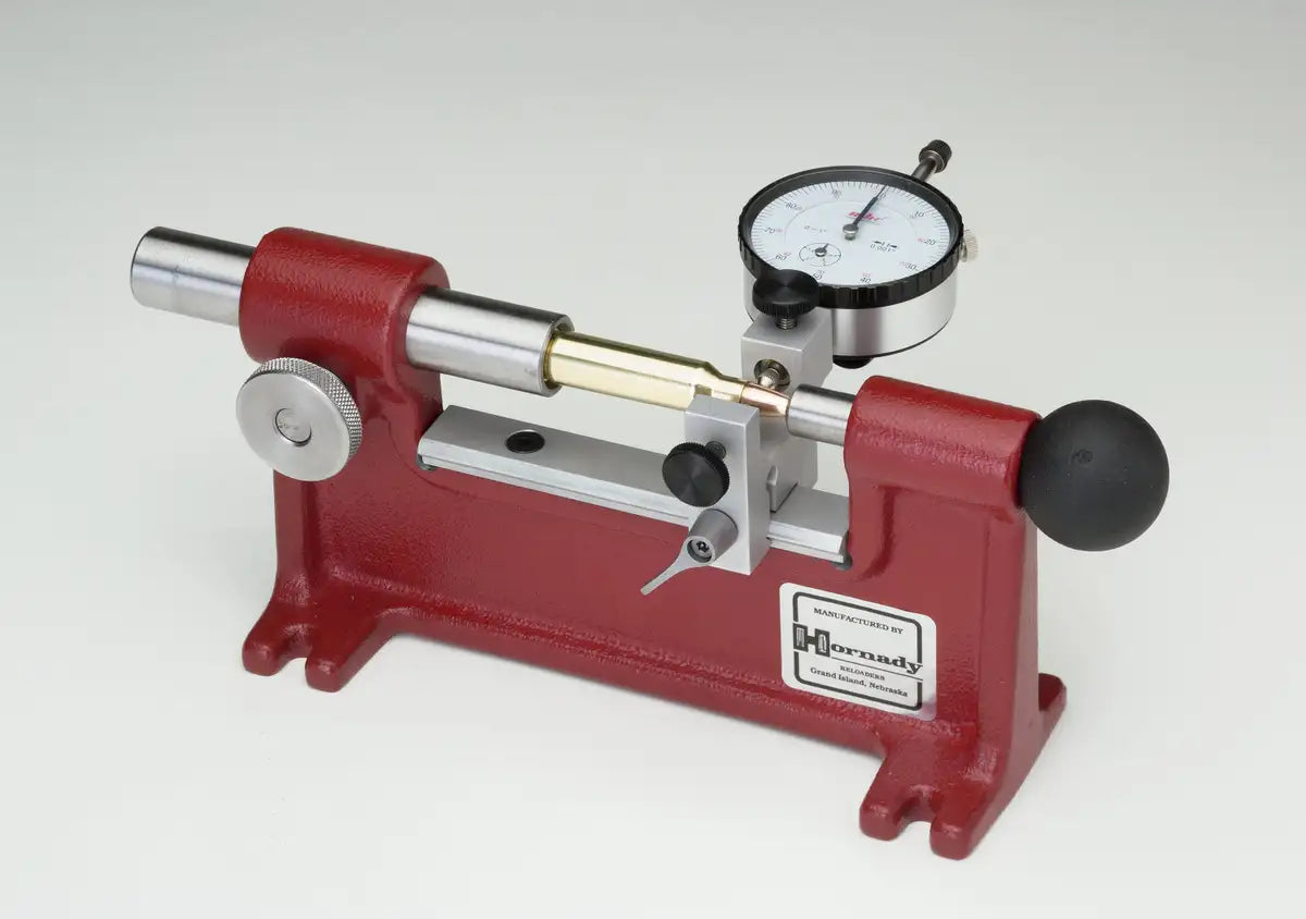 Ferramenta de Concentricidade Hornady Lock-N-Load® – Ajuste e Correção para Máxima Precisão nas Recargas