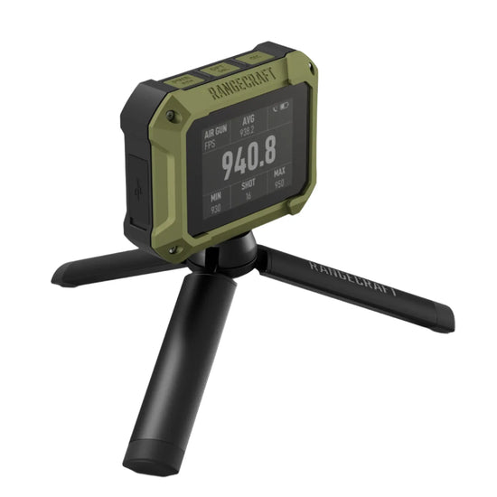 Athlon RangeCraft Velocity Pro Radar Cronógrafo – Preciso, Portátil e Completo para Medição de Velocidade de Projéteis