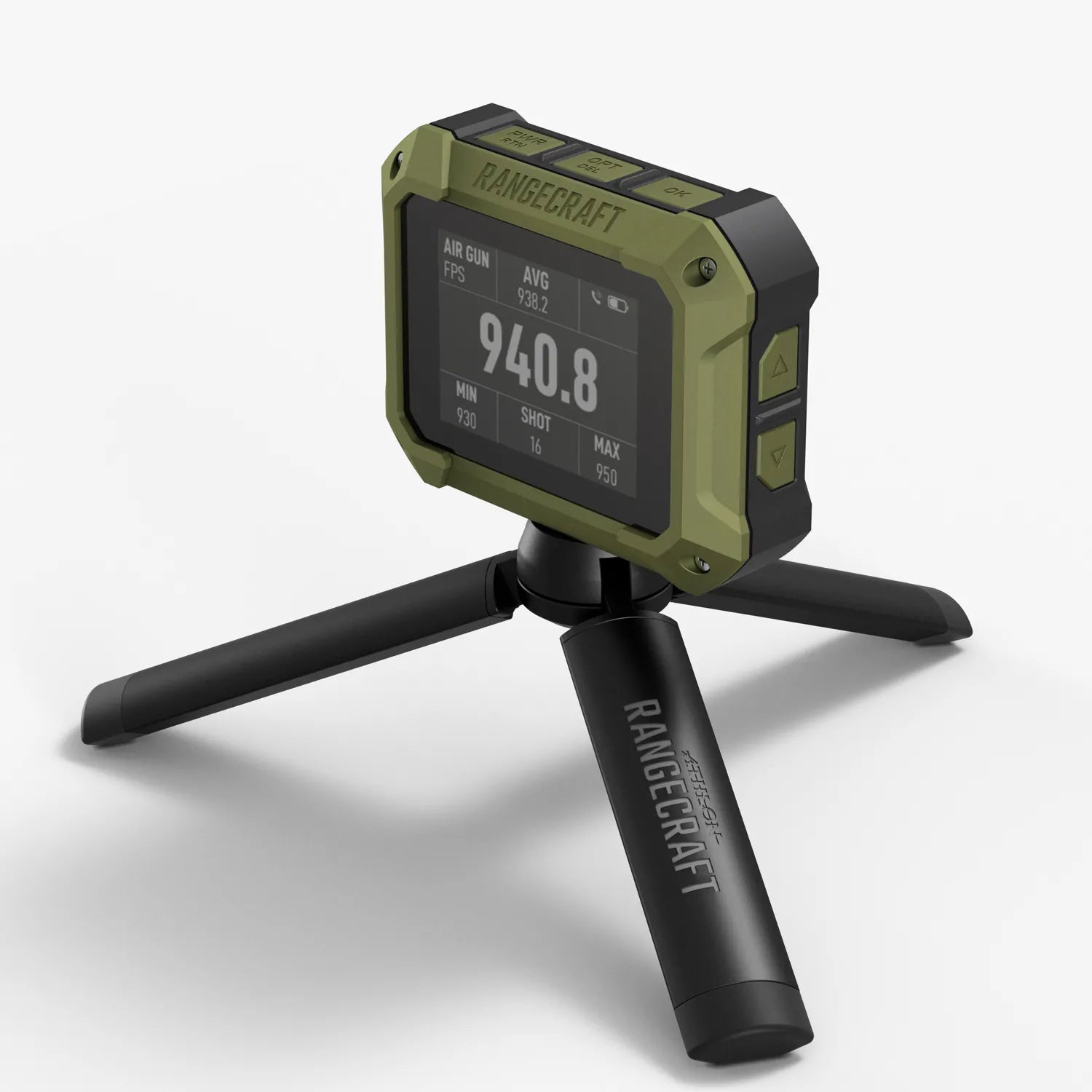 Athlon RangeCraft Velocity Pro Radar Cronógrafo – Preciso, Portátil e Completo para Medição de Velocidade de Projéteis