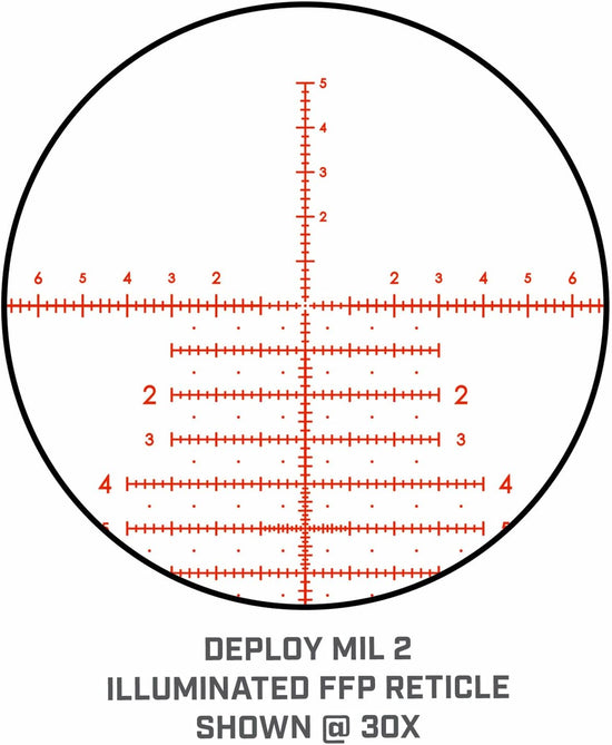 Bushnell Match Pro ED 5-30x56 Illuminated Deploy MIL 2 Reticle | Precisão Extrema para Long Range e Competição