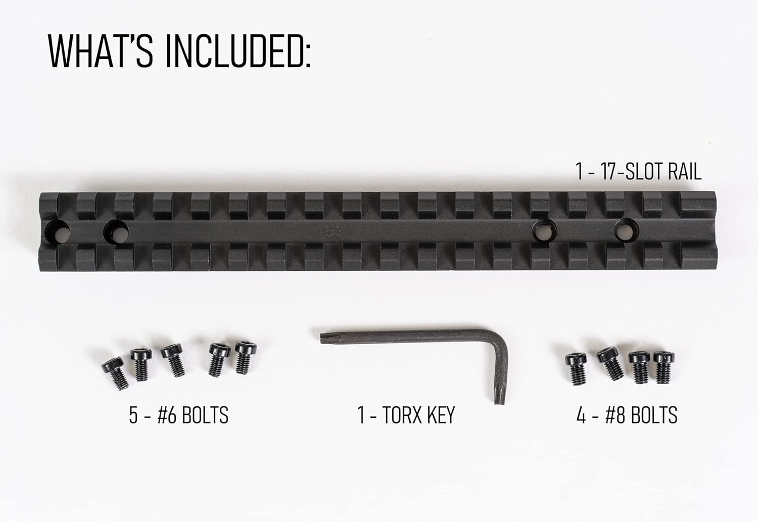 Trilho Monstrum Picatinny para Remington 700 Short Action | Compatível com CBC Ranger