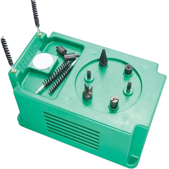 RCBS Brass Boss – Case Prep Center 120/240V – Potência, Precisão e Produtividade na Recarga