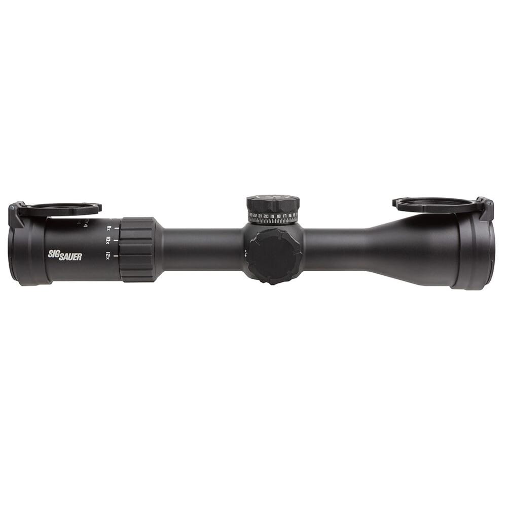 SIG SAUER WHISKEY4 3-12x44mm SFP Hellfire BDC – Luneta Iluminada com Side Focus para Caça