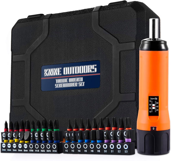 Torquímetro KNINE OUTDOORS Torque Screwdriver Wrench Driver Set 10-70 Inch Pounds lbs