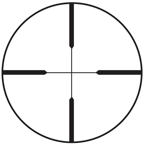 Luneta Burris Handgun 2X Plex – Compacta, Robusta e Perfeita para Revólveres e Pistolas de Caça