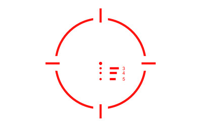 Holosun ARO-EVO-SPR-RD-HM3X Red Dot + Magnifier Combo 2 MOA com HM3X 3X Flip-To-Side