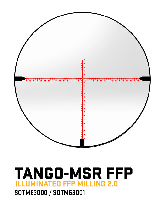 LPVO SIG SAUER TANGO-MSR 2-12x44mm SFP | Alcance Estendido, Precisão e Versatilidade Real