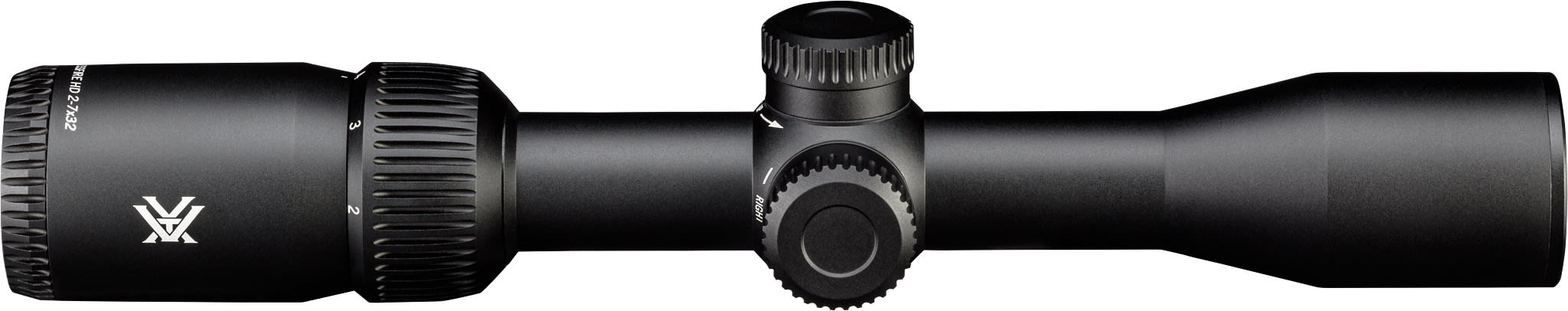 Vortex Crossfire HD 2–7×32 Rimfire — leve, clara e feita para carabinas .22