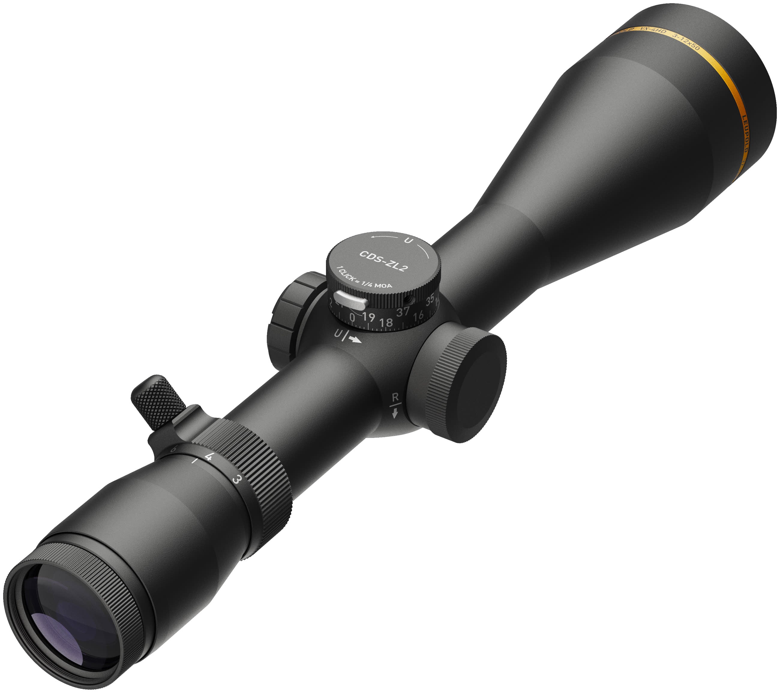 Leupold VX-4HD 3-12x50 (30mm) CDS-ZL2 Illum FireDot Twilight Hunter – Performance Óptica Premium para Caça e Precisão