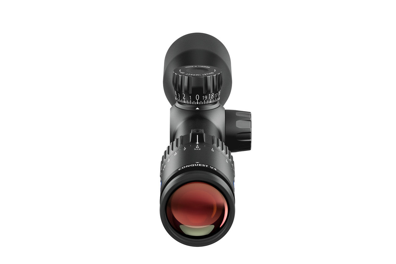 Zeiss Conquest V4 3-12x44mm – Nitidez Extrema, Controle Total e Confiabilidade Alemã