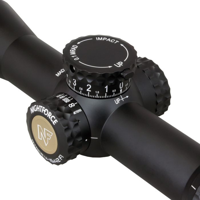 Nightforce ATACR 4-16x42mm F1 – Mil-C ZeroHold .1 Mil DigIllum PTL