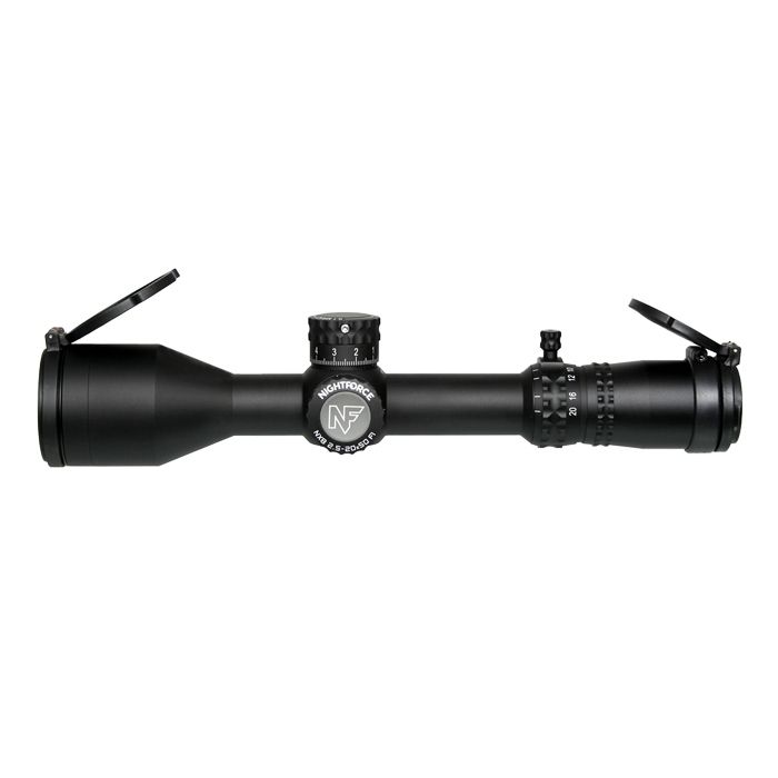 Luneta Nightforce NX8 2.5-20x50 F2 .1 MRAD MIL-CF2 – Compacta, Precisa e Extremamente Robusta