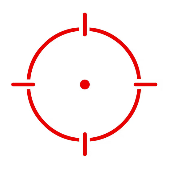 Holosun EPS Carry MRS Red 32 MOA Circle & 2 MOA Dot Enclosed Slim-Line Alta Performance para Plataforma K Footprint