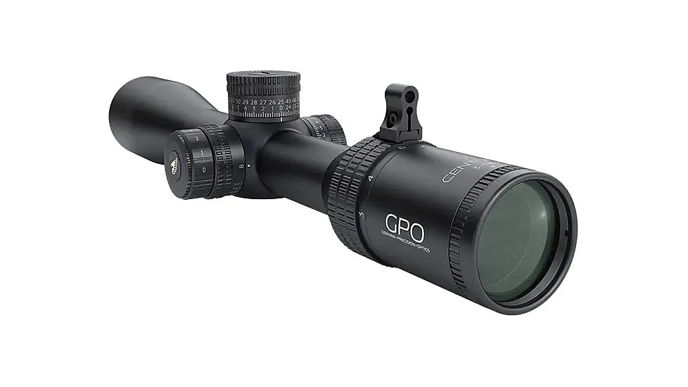 GPO CENTURI 3‑18×44 i MOAi | Luneta compacta 6 × com torres Zero‑Stop e retículo balístico iluminado