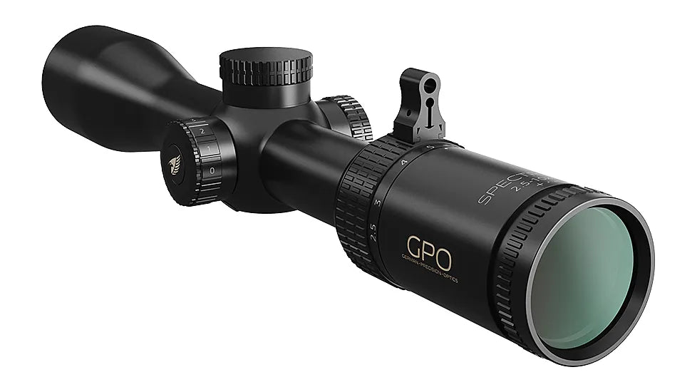 GPO Spectra 2.5-10x44i G4i-Drop – Precisão com Retículo Iluminado