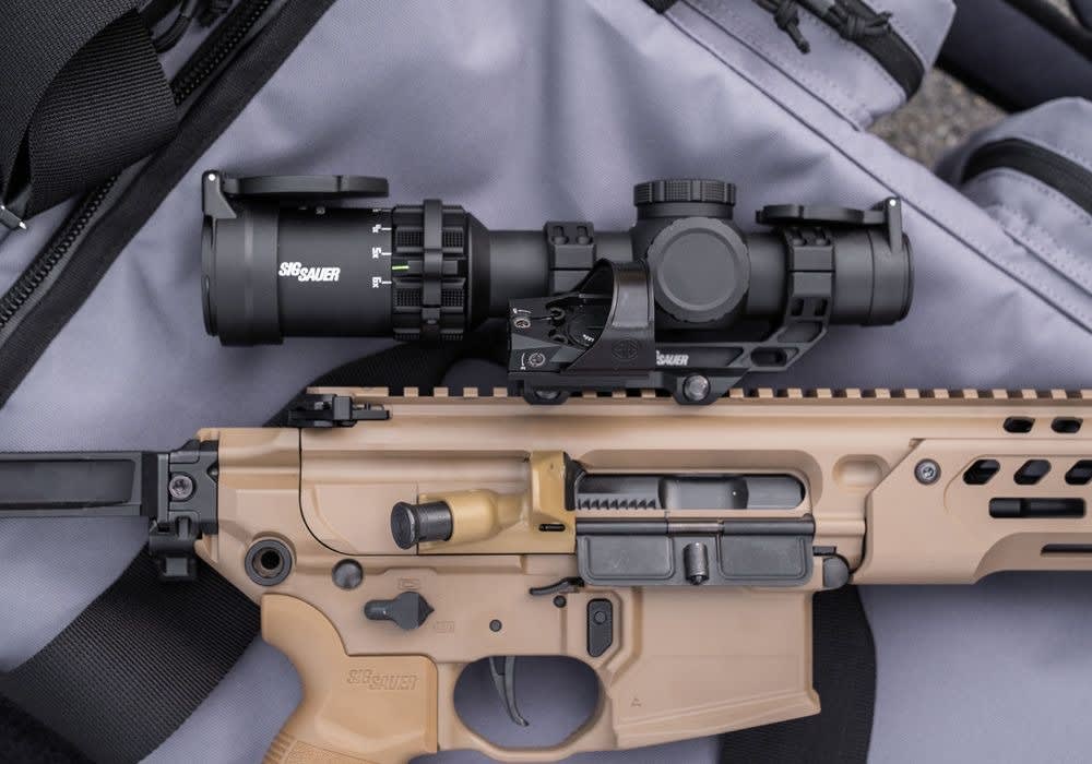 SIG Sauer Tango-MSR Compact 1-6x24mm + Red Dot Offset 3 MOA de Fábrica | LPVO + CQB Ready