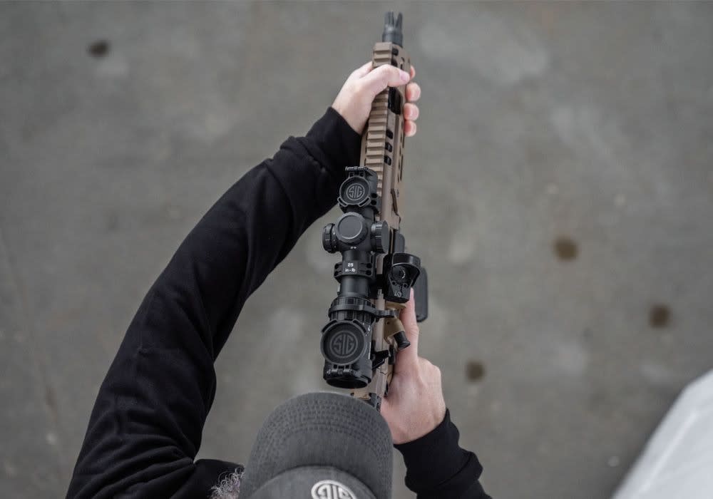 SIG Sauer Tango-MSR Compact 1-6x24mm + Red Dot Offset 3 MOA de Fábrica | LPVO + CQB Ready