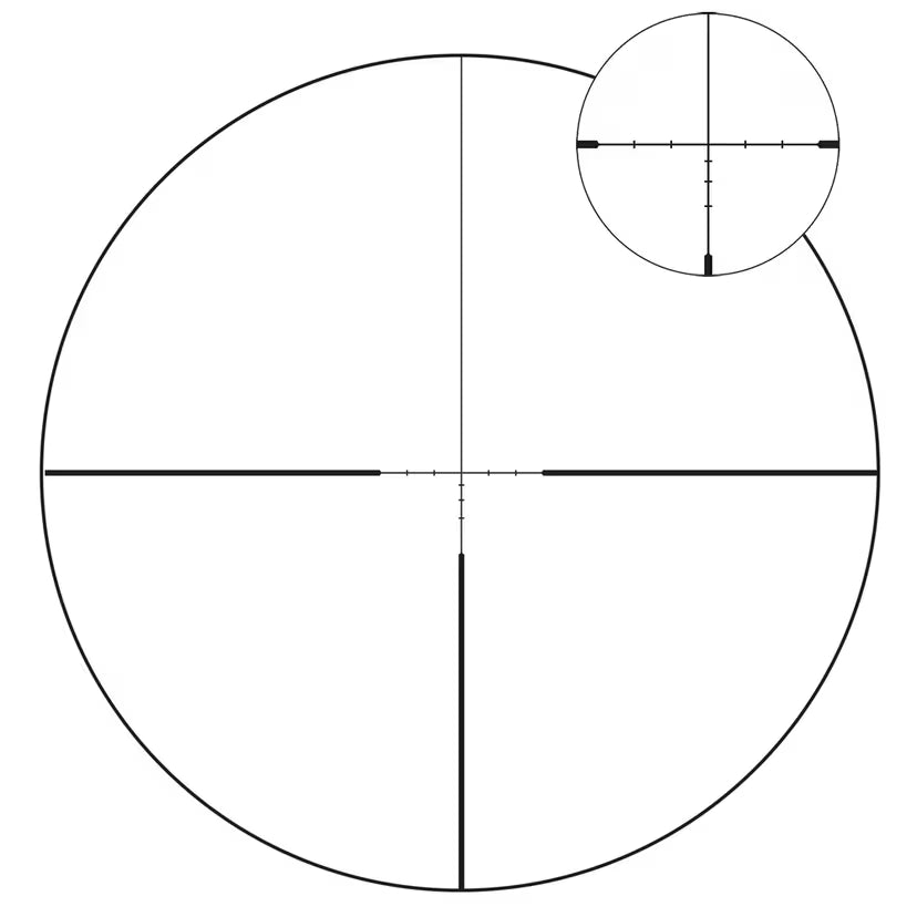 Luneta Trijicon Huron 2.5-10x40 BDC Hunter Holds 30mm – Caça com Precisão e Robustez Trijicon