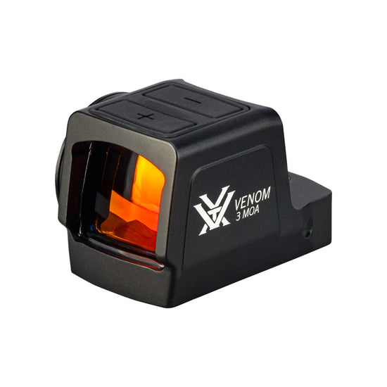 Vortex Venom 3 MOA Dot Enclosed Micro Red Dot – Robustez, Precisão e Tecnologia em Sistema Fechado