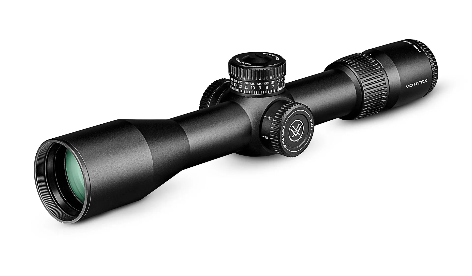 Luneta Vortex Venom 3-15x44 FFP – Precisão, Versatilidade e Retículo EBR-7C MOA para Long Range