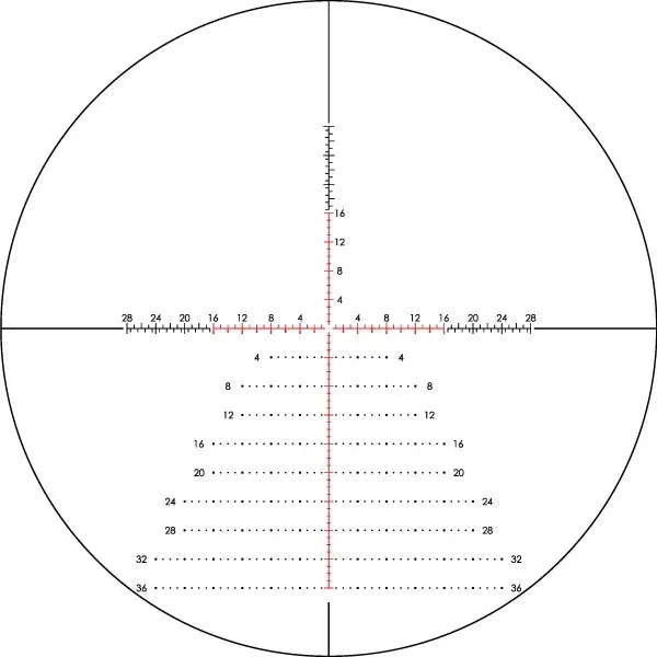 Luneta Vortex Razor HD Gen III 6-36x56 FFP – Alta Performance, Precisão Extrema e Retículo EBR-7D MOA