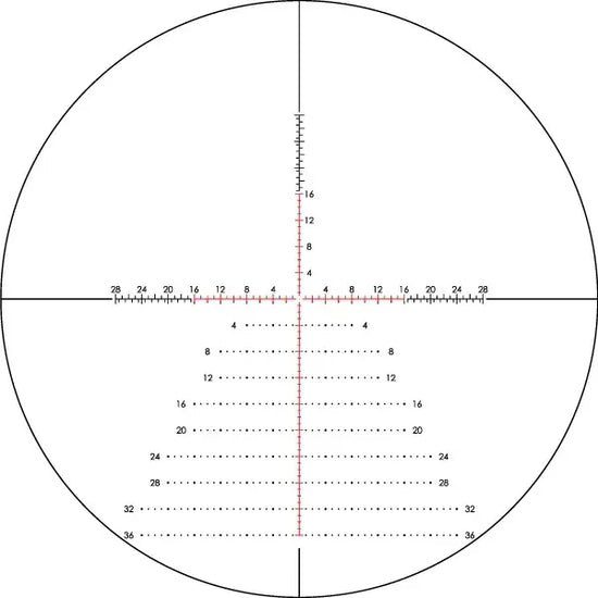 Luneta Vortex Razor HD Gen III 6-36x56 FFP – Alta Performance, Precisão Extrema e Retículo EBR-7D MOA