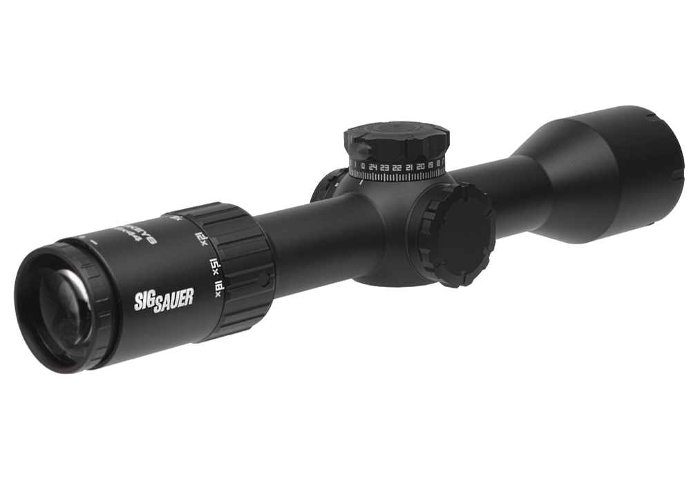 SIG SAUER WHISKEY6 3-18x44mm FFP MOA Milling Hunter 2.0 | 30mm